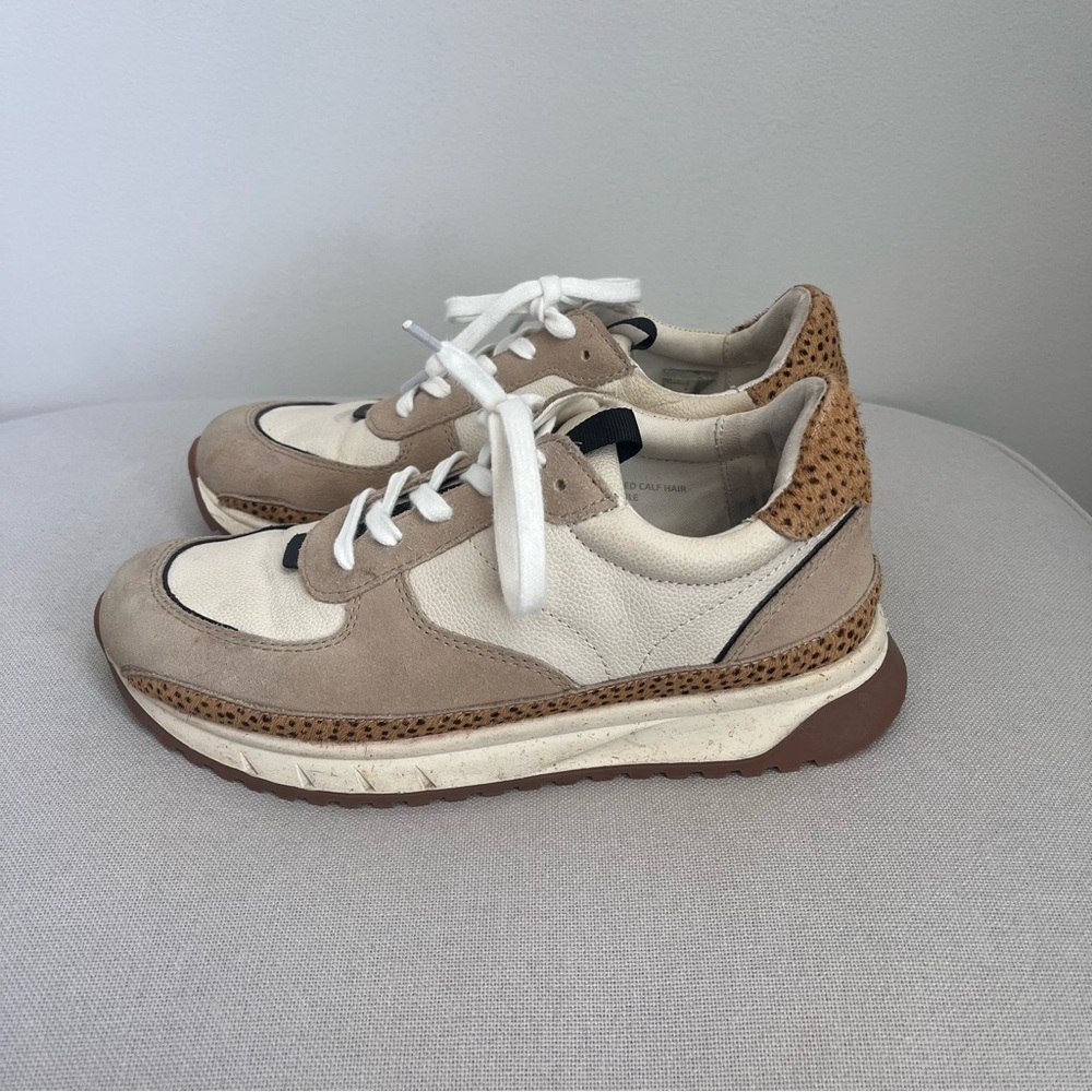 Women’s Madewell Tennis Shoes Size 8 Cheetah Print